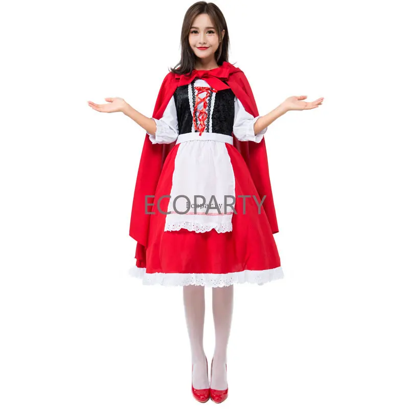 

Сценический идеальный маленький красный капюшон для верховой езды adко женский костюм для косплея Хэллоуин Wicca плащ для женщин карнавальное...