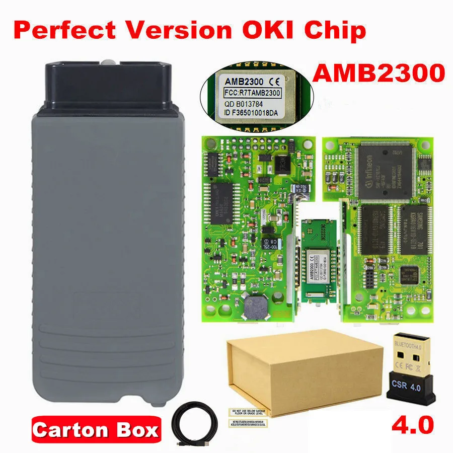 Диагностический сканер OBD2 OKI 5054A, Bluetooth, AMB2300, 5054A, новый красный инструмент программирования 5054A, онлайн 2023