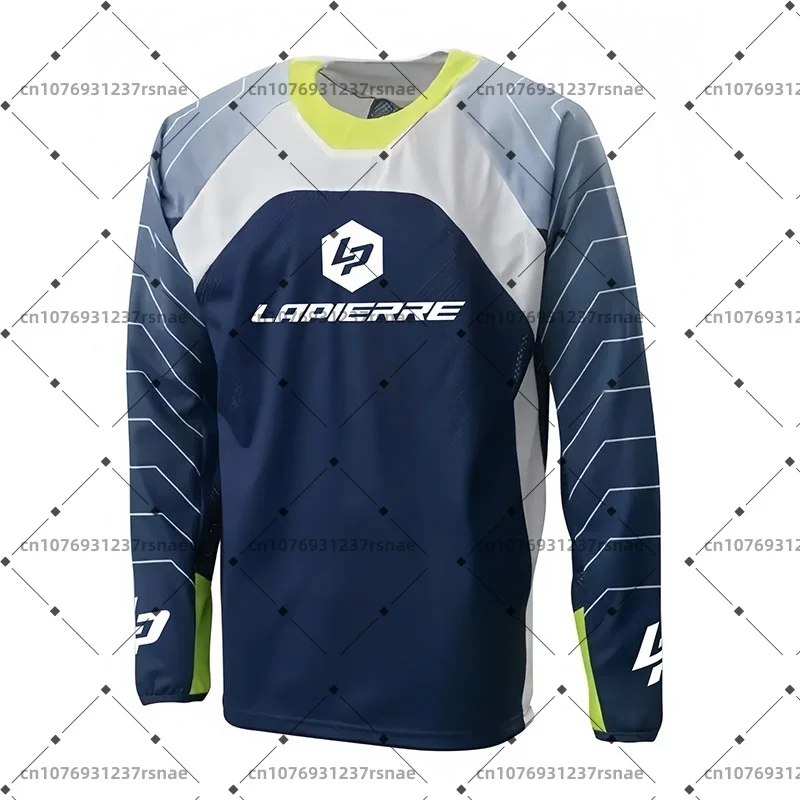 Фото Футболка Lapierre MTB для мотокросса и эндуро, дышащая майка для BMX и горных велосипедов, джерси для мотокросса и даунхилла. №5