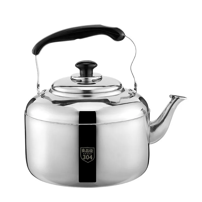 

304 Stainless Steel High Quality Tea pot Coffee Cold Sound Water Pot Kettle large capacity Home Kitchen Tea Water burning Tool