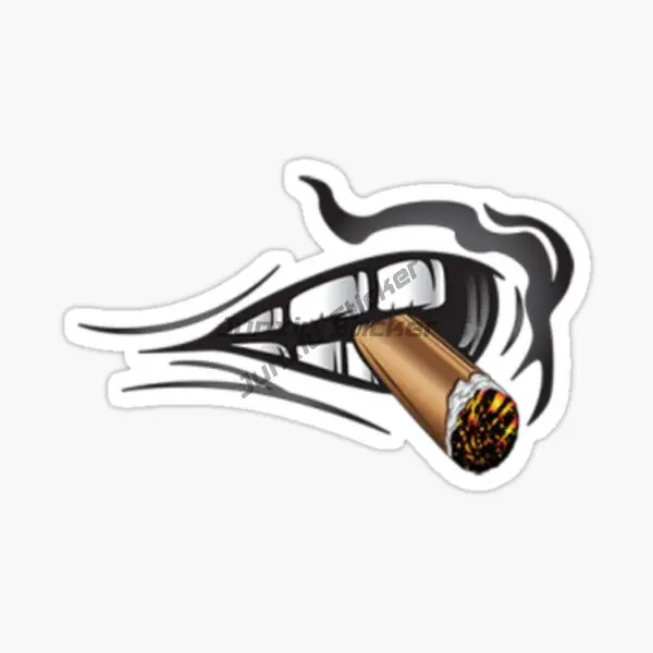 Фото Кубинская сигара CIGARROS CUBANOS, креативная наклейка для ноутбука, мотоцикла, бампера, водонепроницаемая гоночная наклейка, виниловая самоклеящаяся наклейка для автомобиля №5