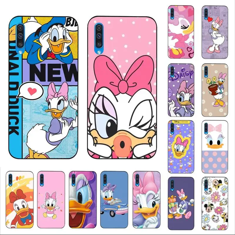 

Disney Daisy Duck Phone Case for Samsung A51 01 50 71 21S 70 31 40 30 10 20 S E 11 91 A7 A8 2018