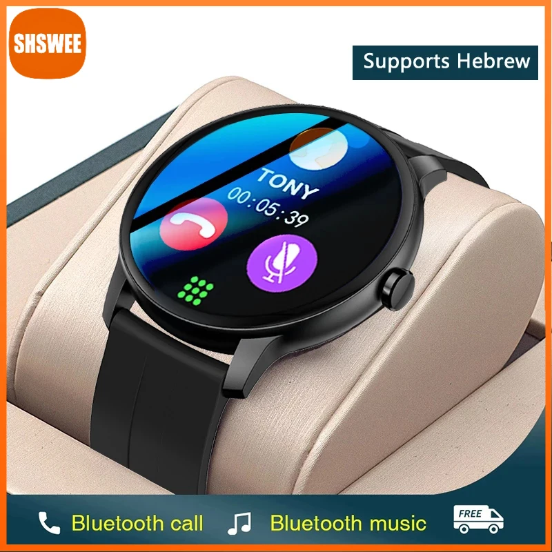 

For Huawei Xiaomi Smart Watch Men Full Touch Screen Sport Fitness Watch IP67 Waterproof Bluetooth Call Smartwatch Women