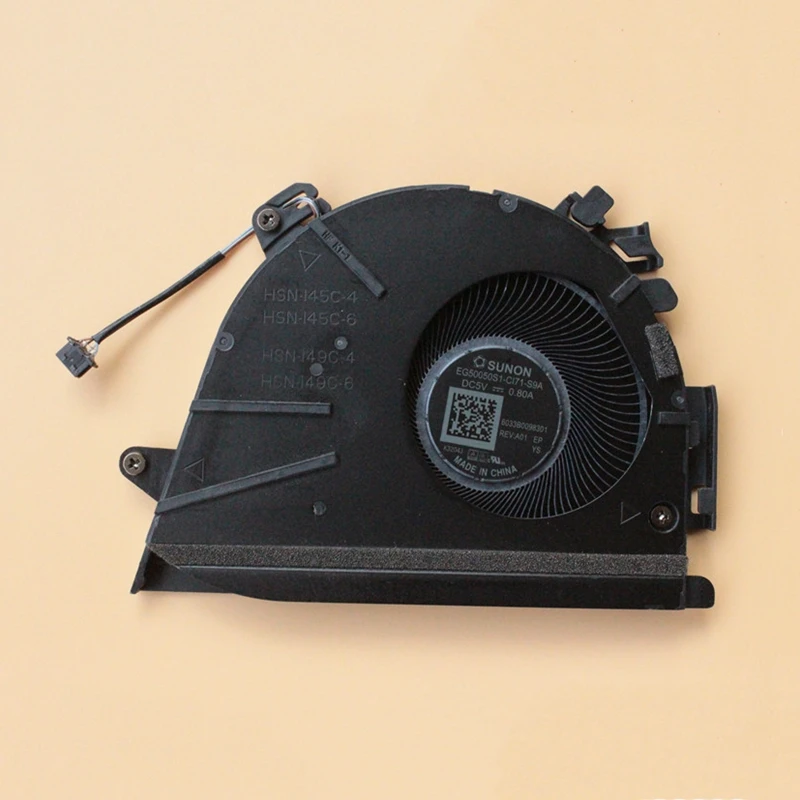 

New Original Laptop CPU Cooling Fan For HP ZBook Firefly 16 inch G9 HSN-I45C-6 i7-1265U Zhan 14 EliteBook 845 G9 2022 version