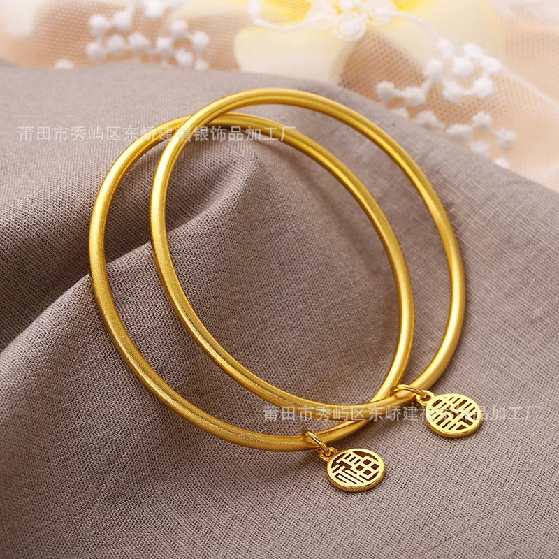 

Браслет 2022: Ретро-закон, искусственное наслежение, простая копия, 100% натуральное золото, темпераментное состояние и