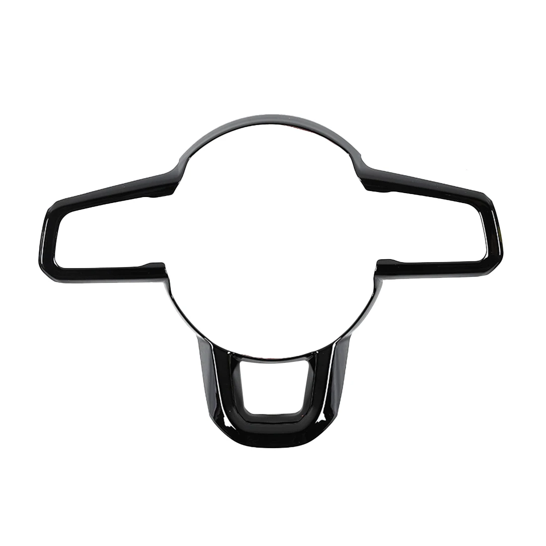 

Car Steering Wheel Cover Trim Interior Accessories for Jeep Wrangler JL Gladiator JT 2018 2019 2020 2021 ,Black