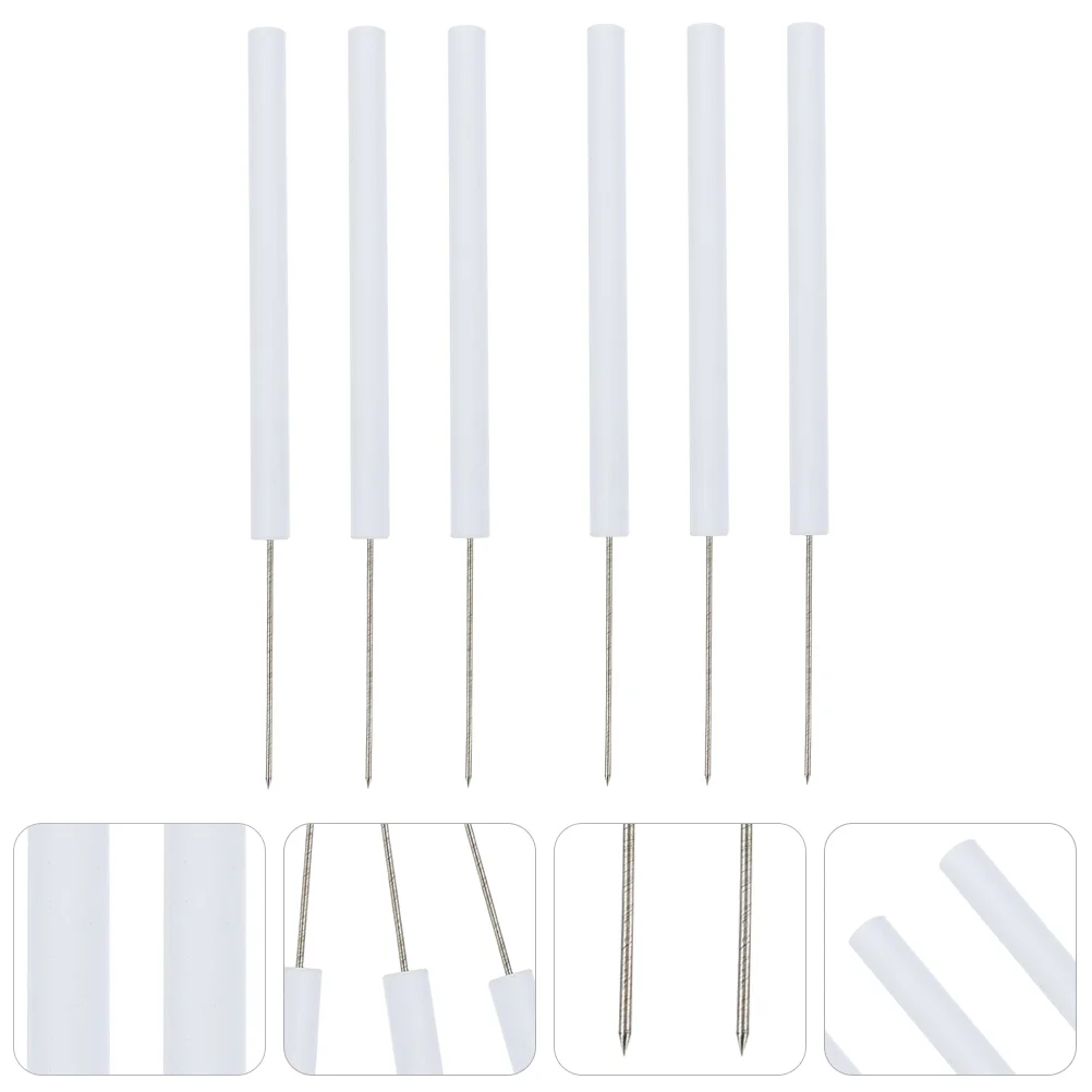 

6pcs Dissecting Needles Student Biology Experiment Equipment Anatomical Needle