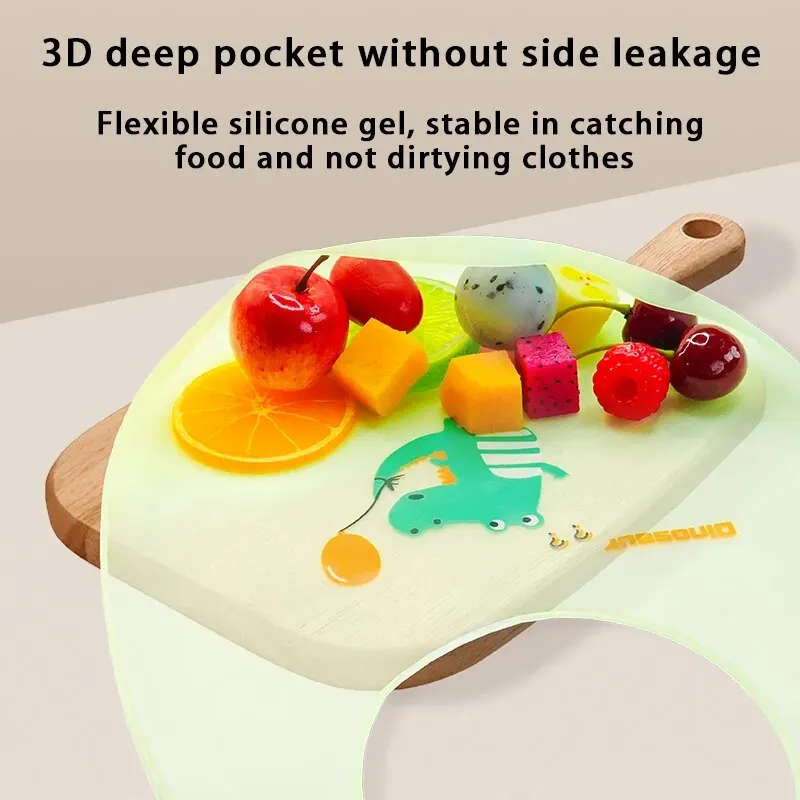 Водонепроницаемые силиконовые нагрудники для малышей