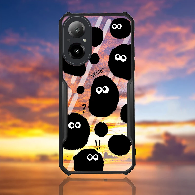 Для Realme C61 C63 C65S C67 C53 C51S C55 C35 C33 C31 C30S C21Y C25Y 25S C12 C21 C11 C17 C15 C3 C2 C1 противоударный чехол