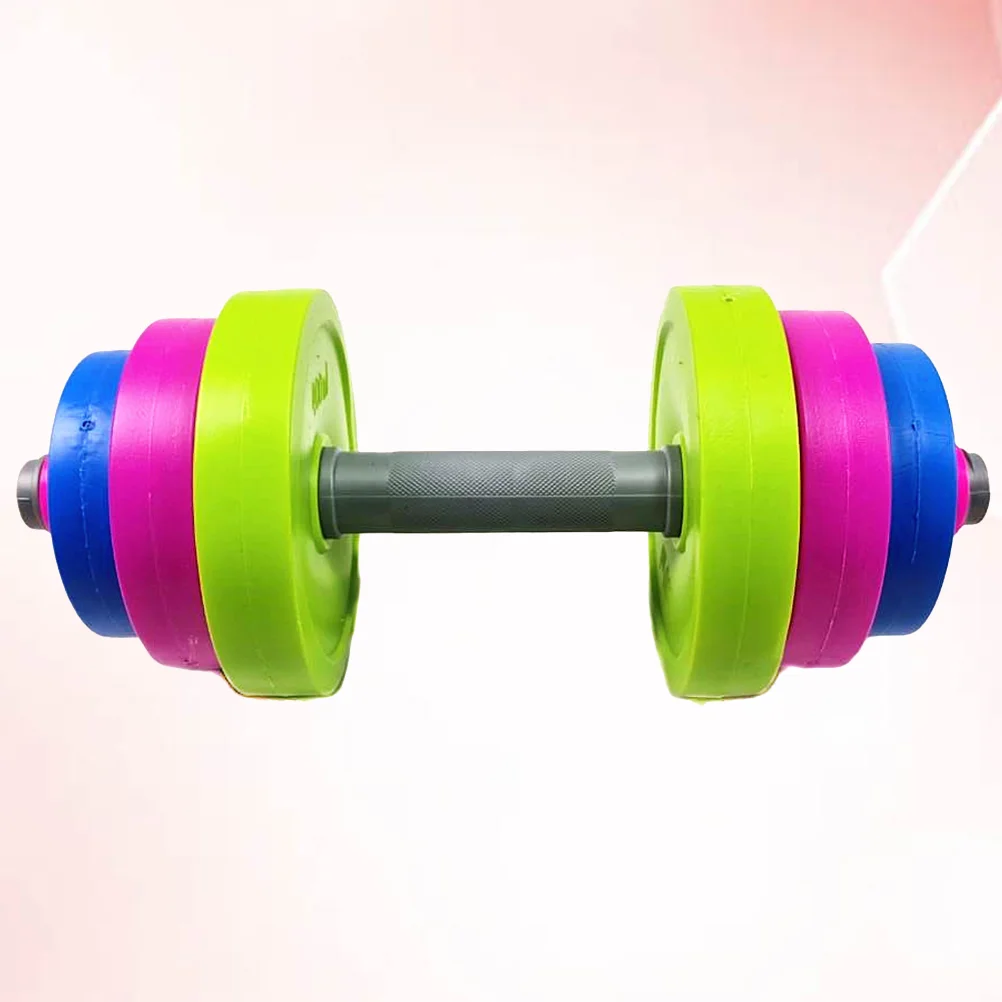 

Set Dumbbells Kids Weight Weights Handbarbell Fitness Dumbbell Exercise Dumbells Children Lifting Toy Bells Plastictoys Training