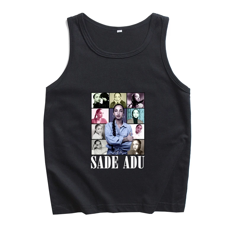Майка Sade Adu для мужчин и женщин жилет Повседневная футболка без рукавов подарок