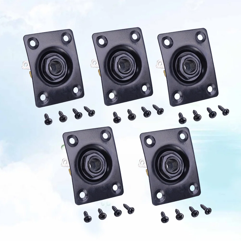 Подъемный разъем Plaque De Sortie Выходная пластина для гитарных разъемов Jackplate