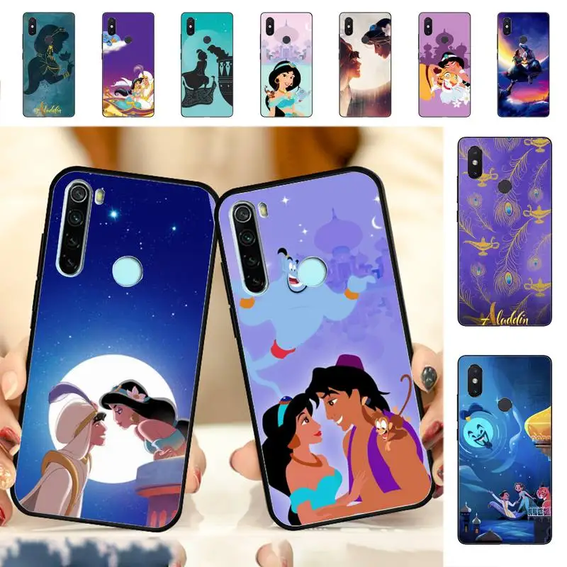 

Disney Aladdin Phone Case for Redmi Note 8 7 9 4 6 pro max T X 5A 3 10 lite pro