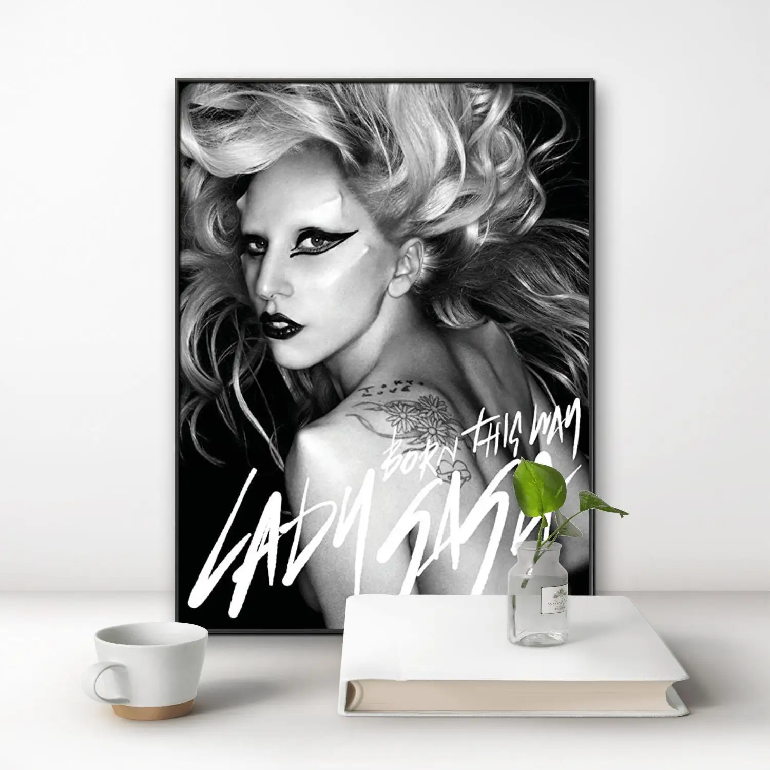 Фото Алмазная вышивка L-Lady G-Gaga: Электронная музыка, рок-певица, DIY алмазная вышивка, декор для дома и комнаты, поп-арт №2