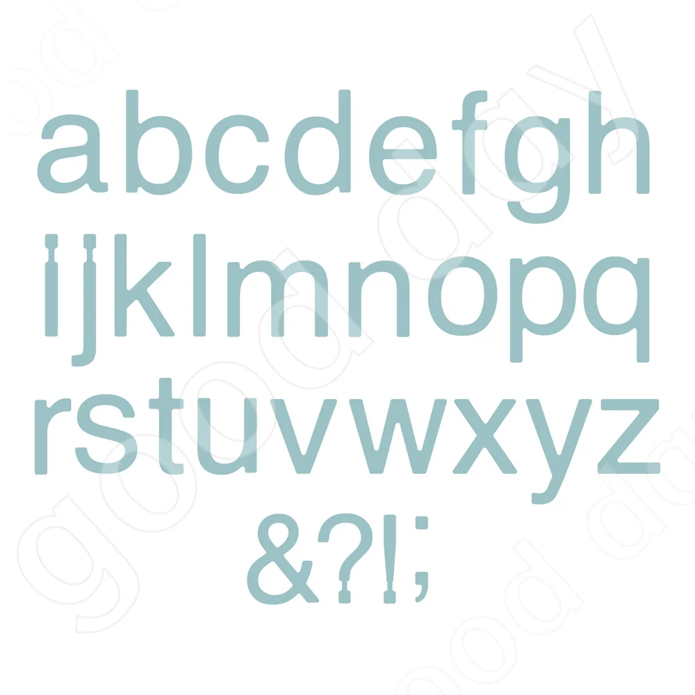 

2022 Easter,Lowercase Alphabet Die Set,metal Cutting Dies Scrapbooking Diy Decoration Craft Embossing