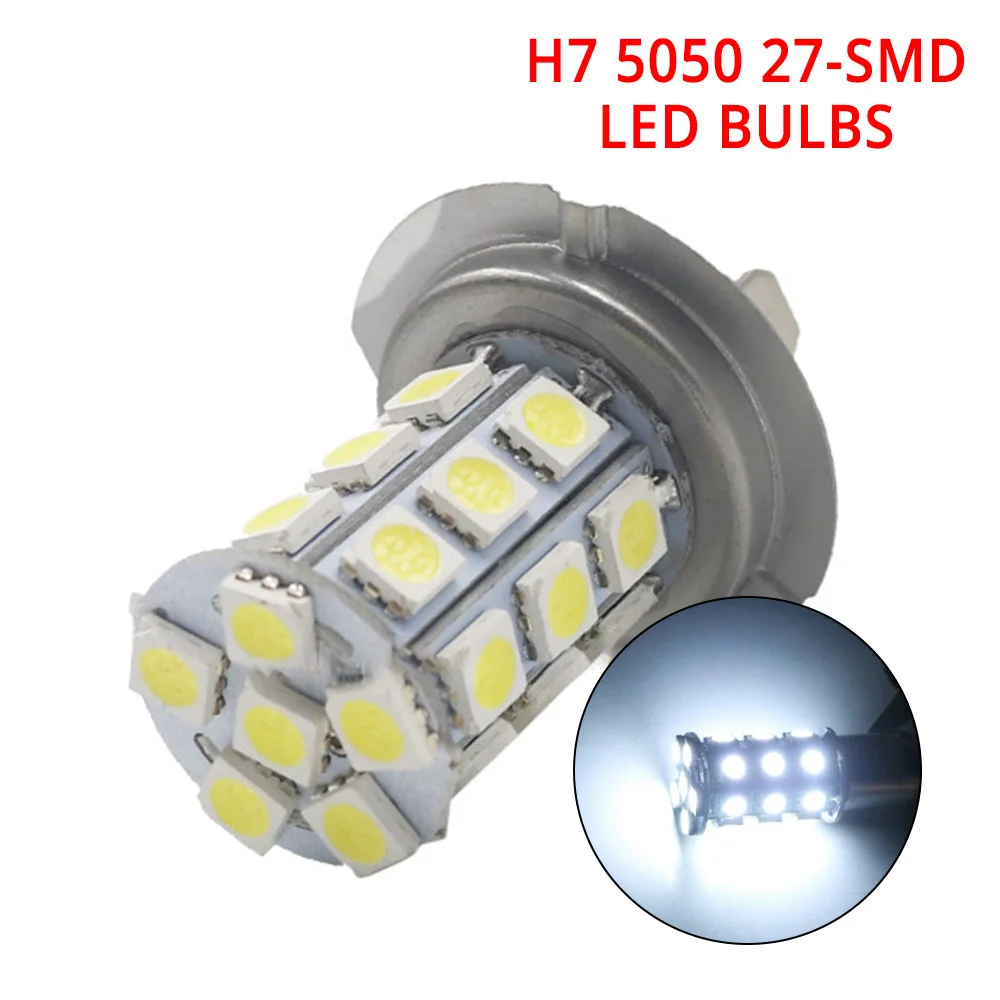 

1pcs 5050 H7 Car Headlights New AUTO HeadLamp Motorcycle DRL Led Fog Lamp Daytime Running Light Turn Signal Parking Driving Bulb