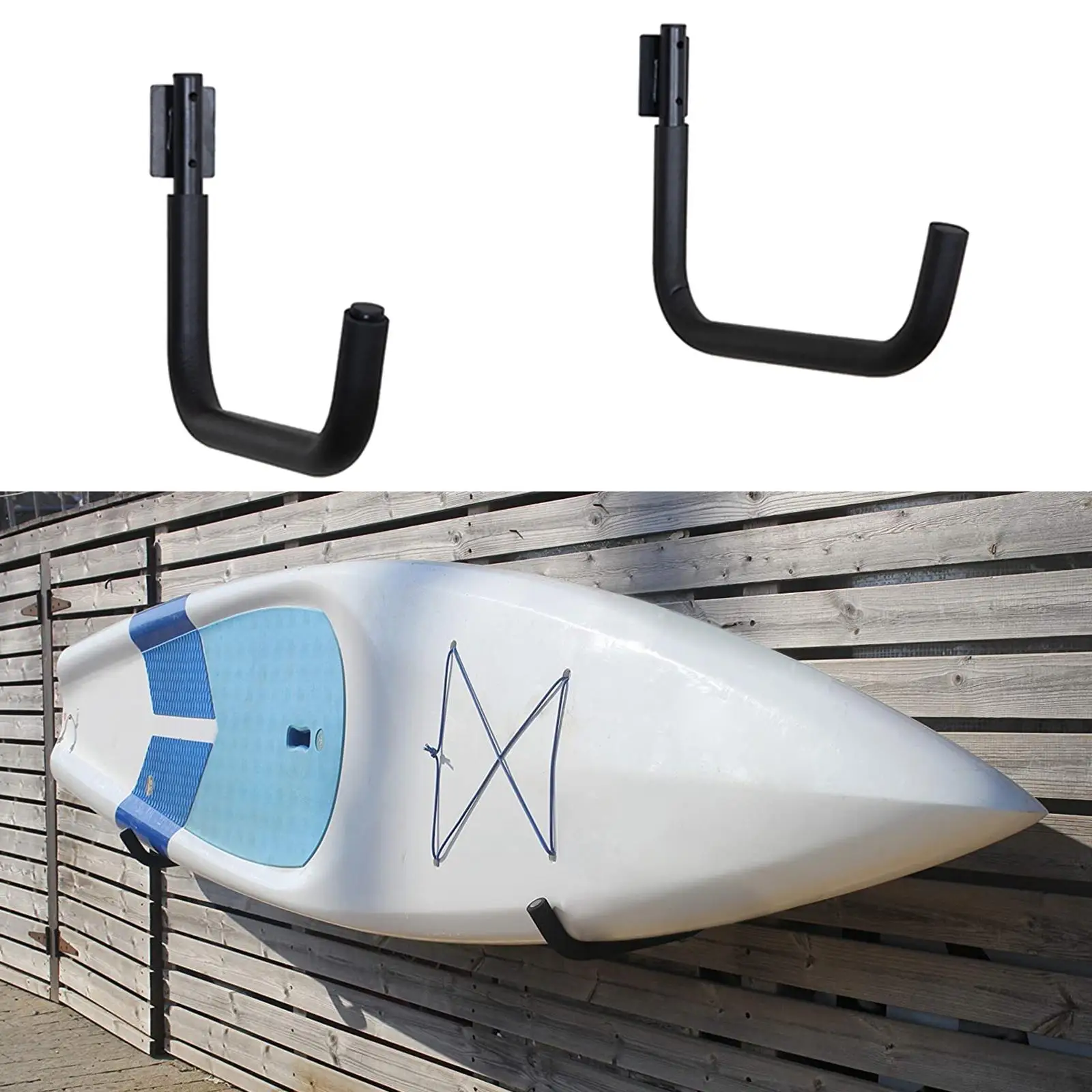 

2x Paddle Board & Kayak Hanger Surfboard Wakeboard Heavy Duty Garage Canoe