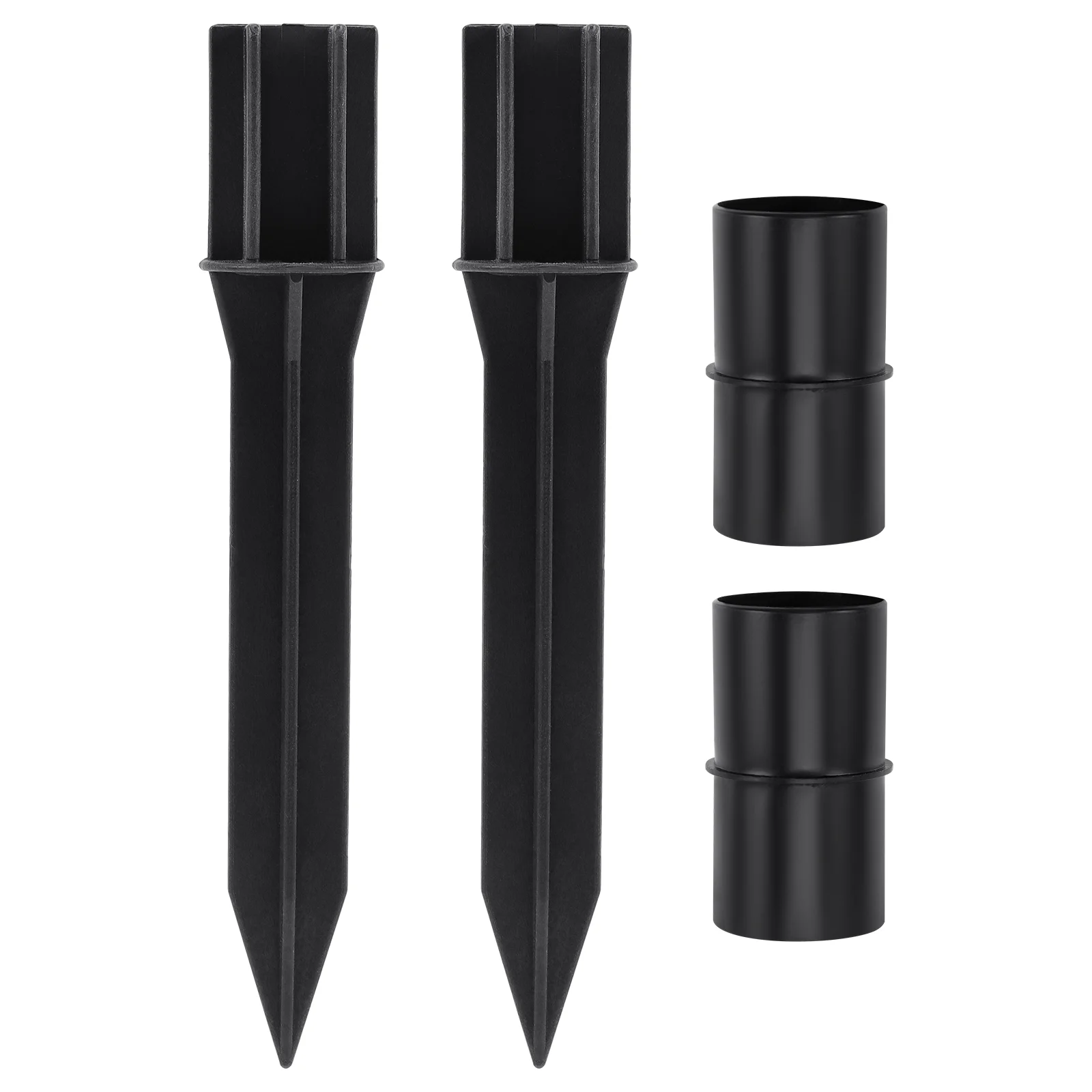 

Аксессуары для напольных ламп, 4 шт., пластиковые наружные солнечные светильники с колышками, деревянные запасные части для дорожек