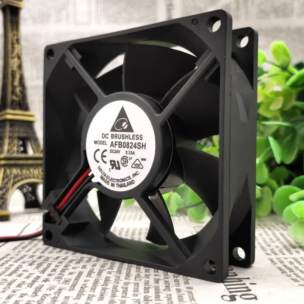 Оригинальный Delta AFB0824SH/VH/HH 2-проводной 3-проводной 8025 24 В 0 33A0 21A 8 см инверторный