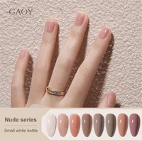 jelly nail gel 7 3ml semi permanent nude color nail gel polish clear pink french gel varnish soak off uv led gel for manicure
