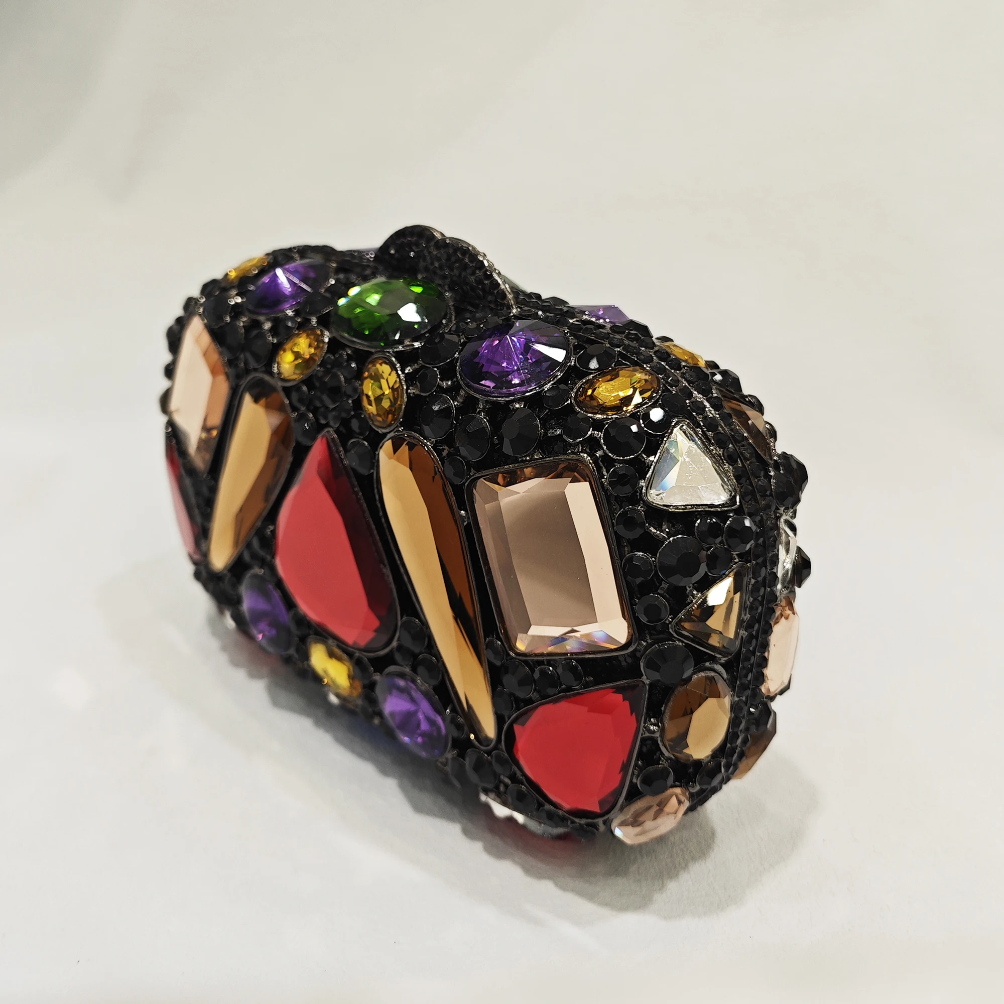 Красный/золотой свадебный кошелек со стразами свадебные сумки для выпускного