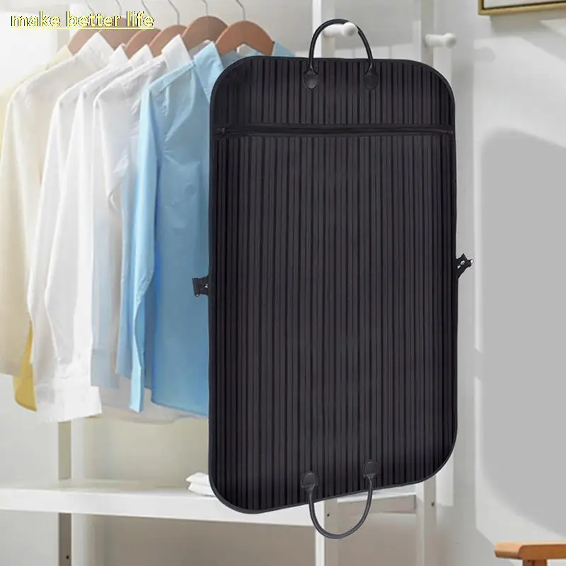 

Clothing Garment Storage Bags Men's Dust Covers Hanger Organizer Household Merchandises Portable Travel Suit Coat Accessories