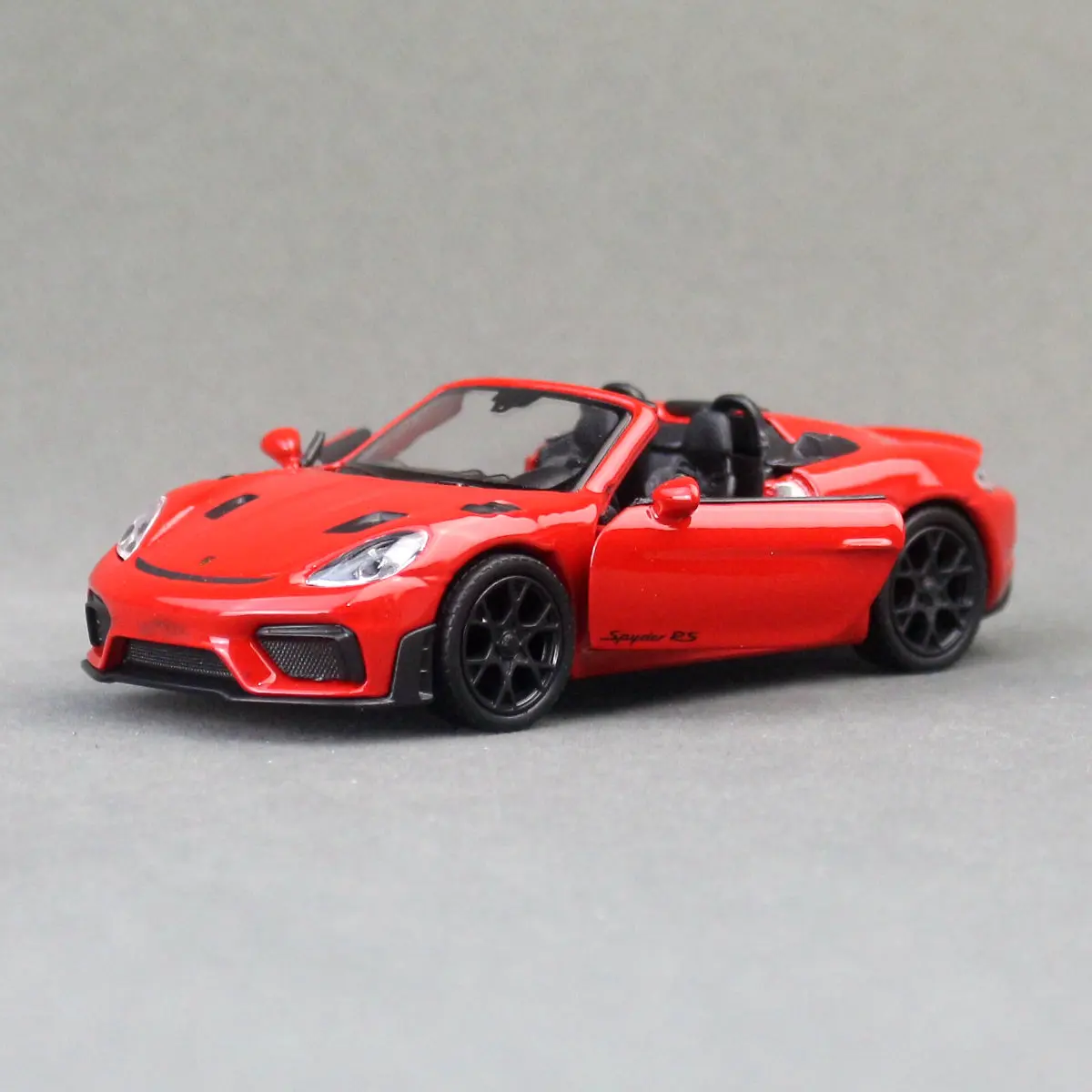 Модель гоночного автомобиля Porsche 718 Spyder 136, Welly, литая под давлением, с функцией отката, классическая коллекционная модель, подарок для детей и мальчиков (art.: 3920d7ea2d776) - 3920d7ea2d776