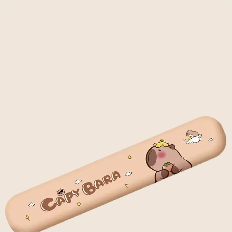 Мультяшный милый коврик для мыши с капибарой из пены эффектом памяти подушка