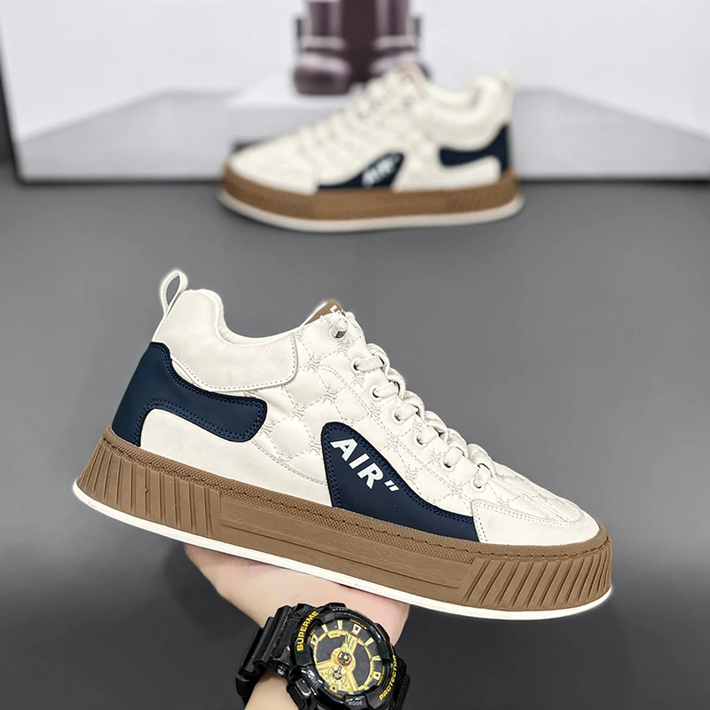 

Men Shoes Sneakers Trend Casual Italian Breathable Leisure Male Sneakers Non-slip Footwear Men Vulcanized Flats Slip-on Shoes