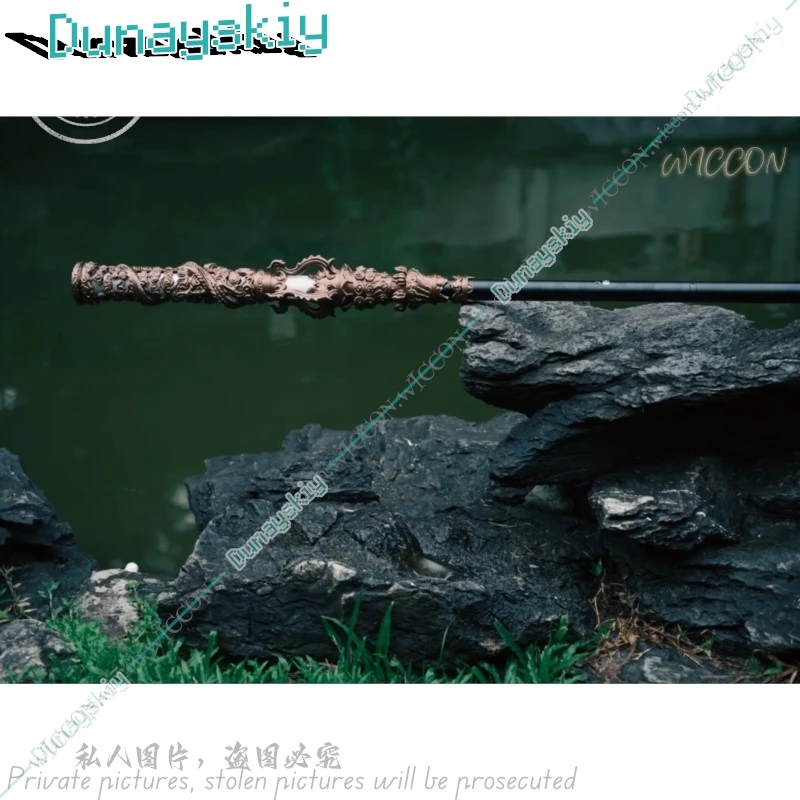 Jingu Bang черный миф: Wukong Новый косплей костюм на Хэллоуин женщина мужской реквизит