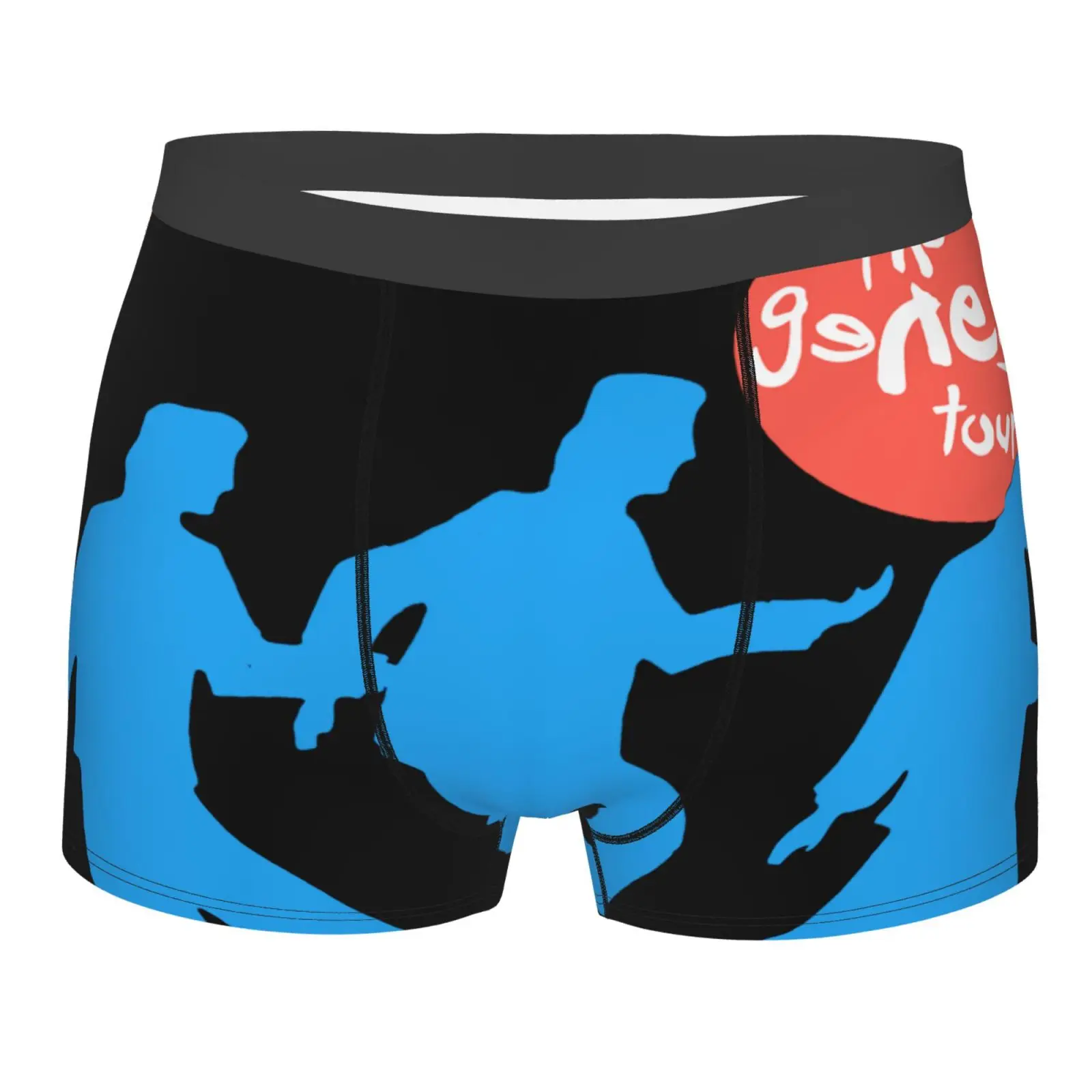

90S Genesis Concert Tour 1992 Band Boxer Briefs Underwear Male Mens Long Leg Male Clothes Men's Boxer Underwear Briefs Men Low