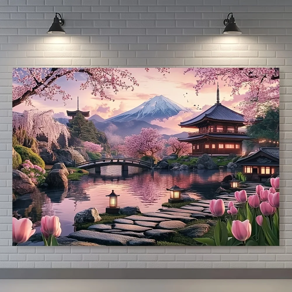 

Гобелен Cherry Blossom Temple