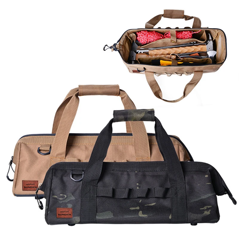 

Camping Tool Storage Bag Multifunctional Handbag Large Capacity Camping Accessories Bag Sundry Box Outdoor Tent Peg Nails Bags