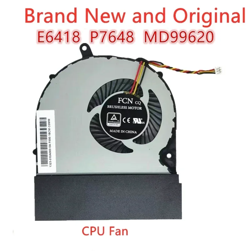 Совершенно новый оригинальный вентилятор охлаждения процессора ноутбука для