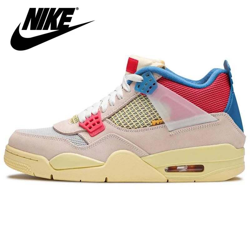 Nike Air Jordan 4 4s basketball shoes women men 4 sail Cat W