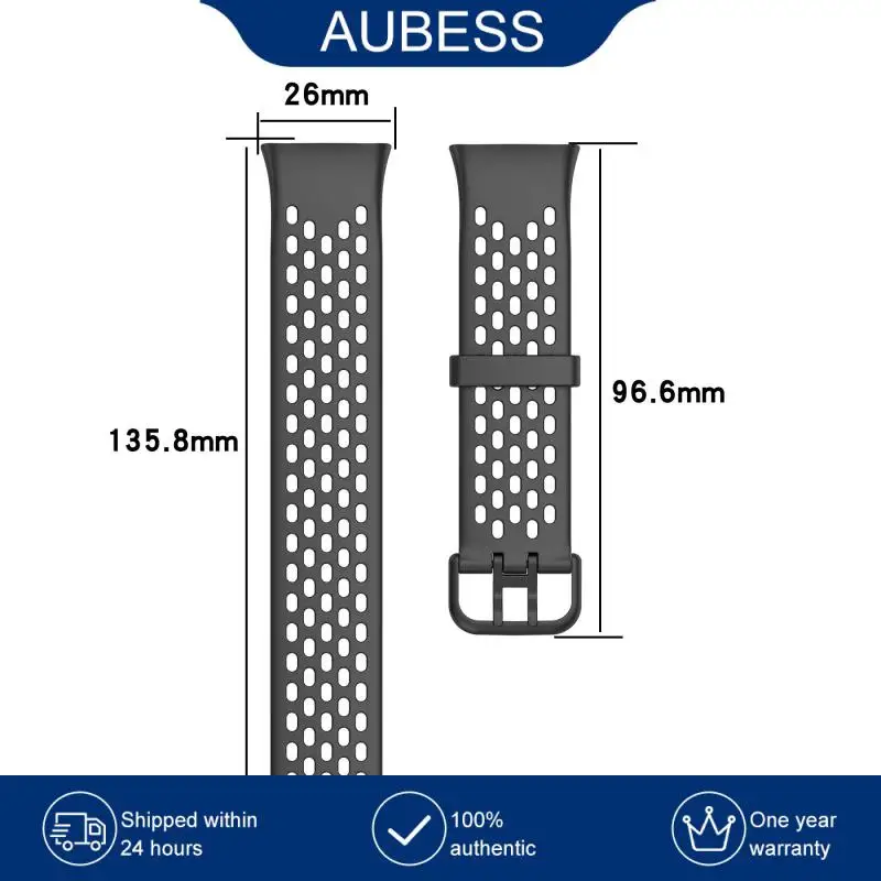 

Smart Accessories Watchband Sports Watch Strap 26mm Replacement Wristband For Bracelet 7pro Breathable