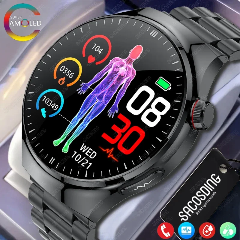 Смарт-часы xiaomi с функцией измерения уровня сахара в крови и ЭКГ