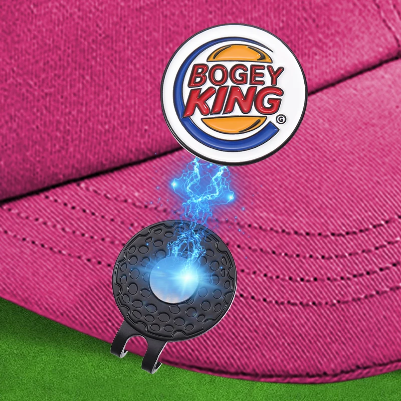Маркер для гольфа Bogey King модная бейсболка декоративная металлическая брошь