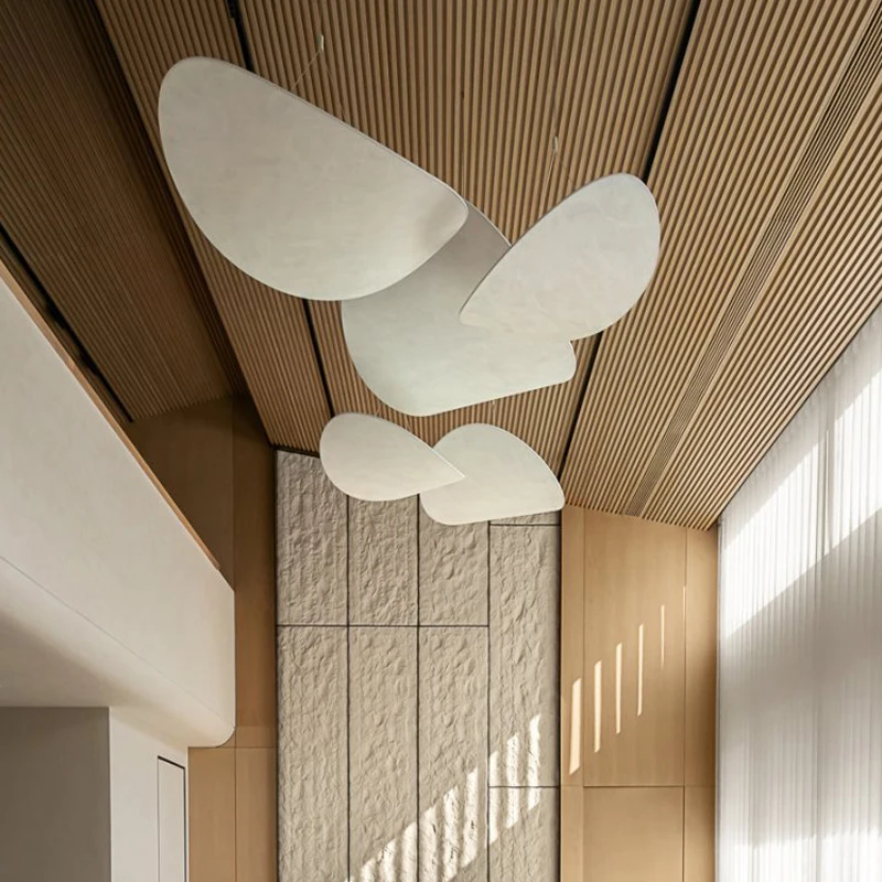 

Шелковая люстра LNLZ Wabi Sabi