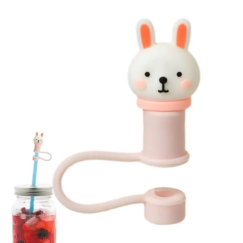 

Straw Covers Cap Cute Animals Straw Covers Cap For Reusable Straws Straw Cover Plugs For Drinking Straws Party Birthday Party