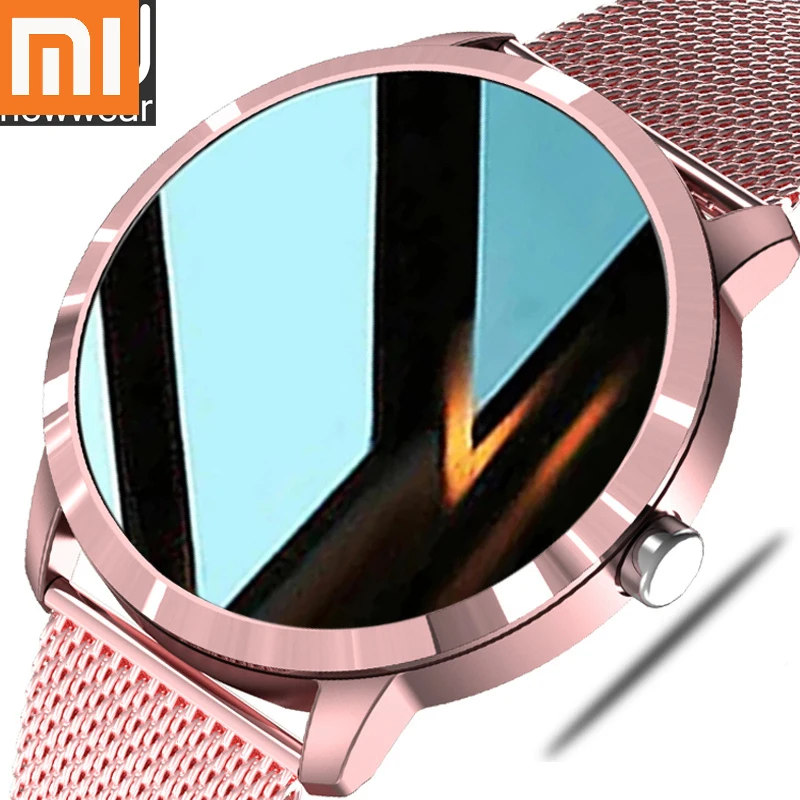 

XIAOMI Ladies Smart Watch Women Waterproof Fitness Tracker For Huawei Phone Health Music Heart rate Smartwatch Woman