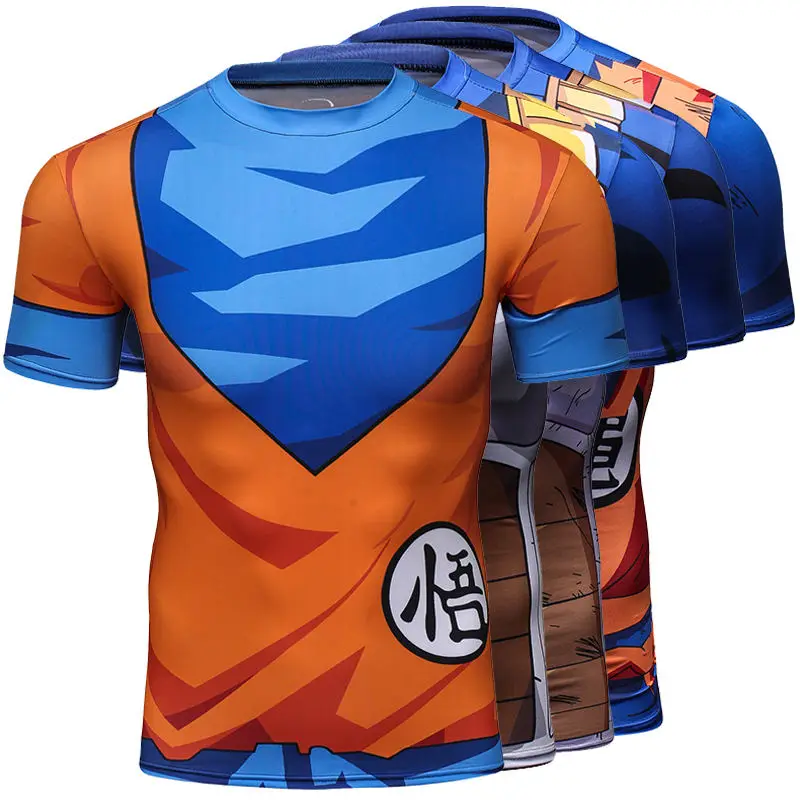 Майка MMA боксерские 3d футболки с анимационной печатью Jiu Jitsu Rashguard для мужчин