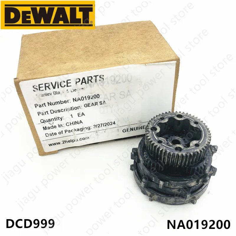 

Шестерня в сборе для DEWALT DCD999 NA 019200 DCD999M2 DCD999NT DCD997 999, детали электроинструмента