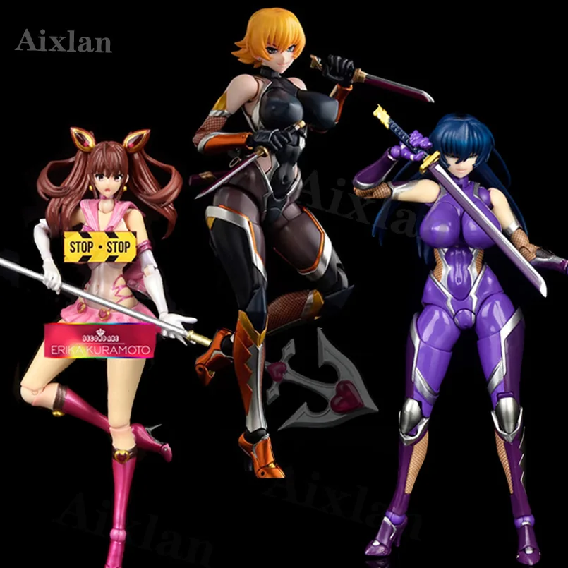 

16CM Native Sexy Figure Kinoshita Takao Sakura Ikawa Igawa Asagi PVC Action Figure Collection Model Doll Child Kid Gifts