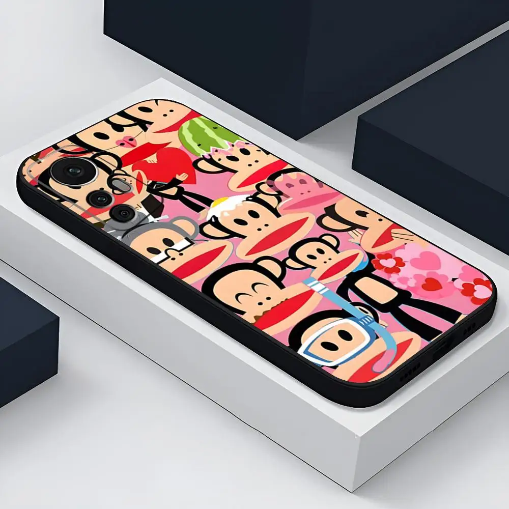P-Paul F-Frank Phone Case For Xiaomi 14 13 12 11T Lite Ultra Redmi Note 10 Pro POCO F4 F5 X5 Back Cover
