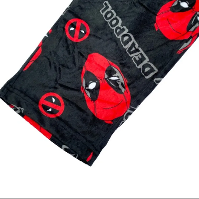 Men's Cartoon Trousers Winter Flannel Pajama Pants For Men And Women Loose Lounge Sleep Bottoms