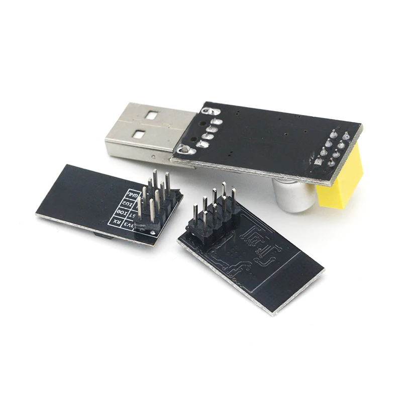 ESP01 Programmer Adapter UART GPIO0 ESP-01 Adaptaterr ESP8266 CH340G USB to ESP8266 Serial Wireless Wifi Developent Board Module images - 6