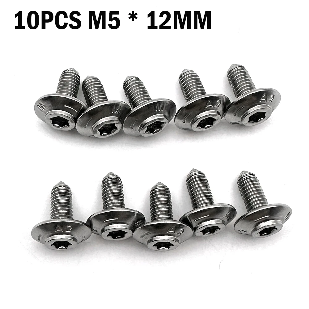 Винты из нержавеющей стали для корпуса мотоцикла M5 для BMW R1200GS ADV R1250GS R1200RT S1000XR RR S1000R C600 C650GT R1250 F750GS F850GS