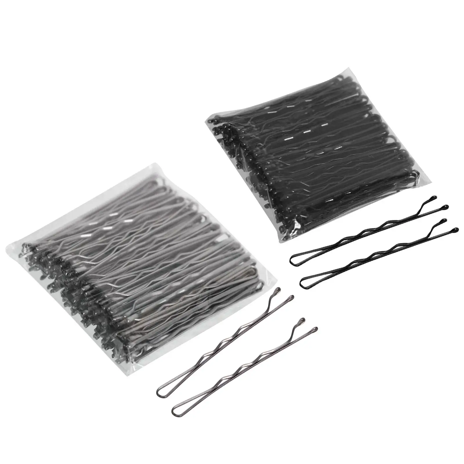 

100 шт. шпильки для волос, обжимные и скользящие металлические аксессуары для волос, Шпилька для волос в пучок для свадебной дамы