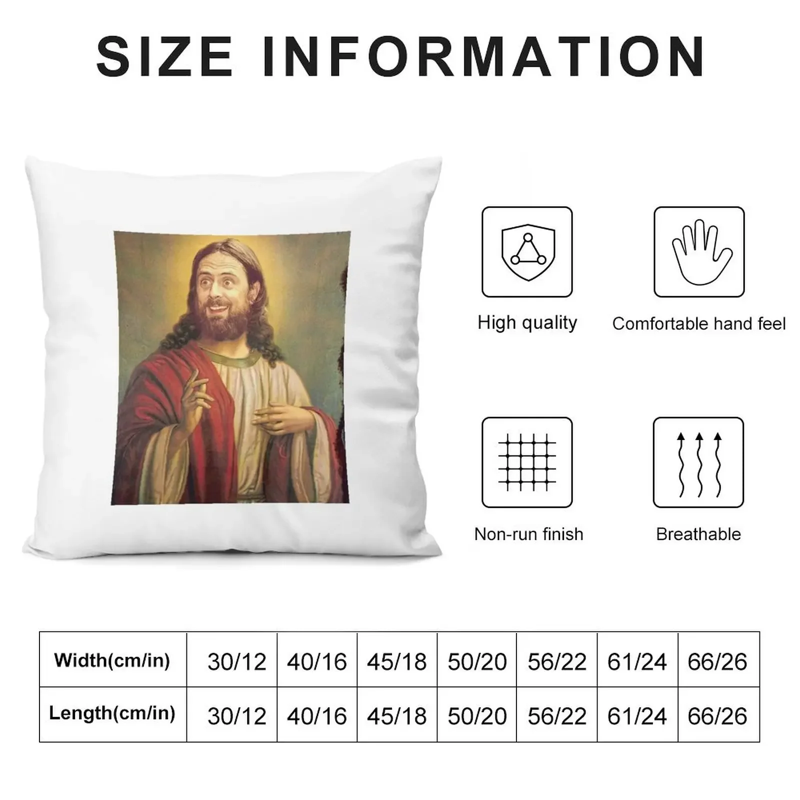 CJ McMahon Иисус декоративная подушка чехлы для дивана гостиной рождественские
